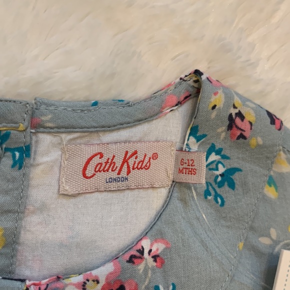 6-12 M Cath Kids London Floral Dress with Carter’s Sweater - Picture 9 of 15